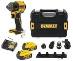 DEWALT Akku-Bohrschrauber, 4 K&ouml;pfe, 18V / 5Ah DCD803P2T-QW - Gelb/Schwarz