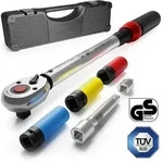 Drehmomentschl&uuml;ssel 1/2 Zoll 40&ndash;210 Nm GS Set Koffer Auto PKW Reifenwechsel