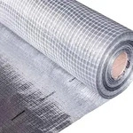 HAUSA Dampfsperrfolie ALU 225m2 (1,5mx50m) Aluminium Dampfbremsfolie f&uuml;r Dach,