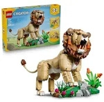LEGO Creator 3-in-1-Set Wilde Tiere: Majest&auml;tischer L&ouml;we - Bauset f&uuml;r Kinder ab 9