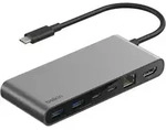 Belkin CONNECT USB-C 8-in-1 Hub Dual USB-C Ports si. INC024hqSGY - Grau