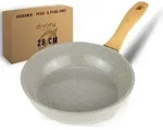 DIVORY Keramikpfanne 28cm &ndash; Pfanne mit Keramikbeschichtung Induktion, & PTFE...