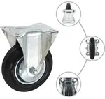 vidaXL 24 Stk. Bockrollen 160 mm