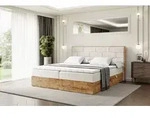 ALTDECOR Boxspringbett LOLLI8 mit H3-Matratze + Topper, Kopfteil und...