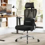 SONGMICS Schreibtischstuhl, B&uuml;rostuhl ergonomisch, Drehstuhl,...