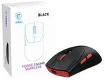 MSI Forge Gm340 Wireless Black, Beidh&auml;ndig, Optisch, RF Wireless + Bluetooth, 12000
