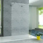 Aloni Walk- In Duschwand beidseitig begehbar Klarglas 8 mm (BxH) 1000 x 2000 mm
