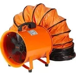 VEVOR Bauventilator 145W Baugebl&auml;se Baul&uuml;fter Gebl&auml;se Axiall&uuml;fter mit 5m...