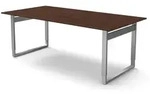 Form 5 Schreibtisch, manuell h&ouml;heneinstellbar, Wenge, Gr&ouml;&szlig;e Tischplatte:180 x 80