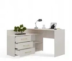Eck-Schreibtisch Dany Kaschmir Set - Beige