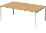BISLEY Konferenztisch Cito Ma&szlig;e: 200 x 74 x 120 cm (B x H x T) 3-Schicht-Spanplatte,