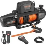 VEVOR Elektrische Seilwinde, 13500 lbs, 12V DC, &Phi;3/8" x 92' Synthetikseil,...