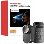 SwitchBot Ultra Vision Bundle schwarz, Lock Ultra schwarz, Keypad Vision, Hub Mini