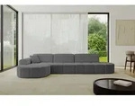 ALTDECOR Ecksofa in L-Form Livo-L2 - 337x173x79,5 Grau - Corner Sofa Bett...