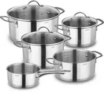 KOPF Topfset Induktion Clara 8-teilig | Kochtopf-Set f&uuml;r alle Herdarten | Literskala