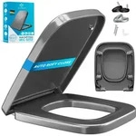 KESSER&reg; WC Sitz mit Absenkautomatik Toilettendeckel Quick-Release-Funktion und