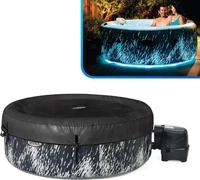 INTEX 28494NP, INTEX 28494NP Whirlpool Glow Deluxe Bubble SPA 196x71cm aufblasbar 4
