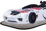 Autobett VENTO SPORT Kinderbett 90x200 cm Rennwagen-Bett inkl Sportsitze,...