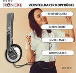 Fernseh Kopfh&ouml;rer 6m langes Kabel Leicht Kopfb&uuml;gel Klinke passend f&uuml;r TV...
