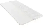 P340 140x200 Komfortschaum Topper COMFORT PUR von Sun Garden Weiss | 1 - Wei&szlig;