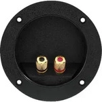 LS-Terminal ST-960GM rund zum Schrauben &Oslash; 76,5 mm Einbauma&szlig;e vergoldete