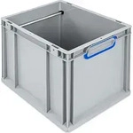 H&auml;ngeregisterbox NextGen | HxBxT 32x30x40cm | 30 Liter | Griffe blau...