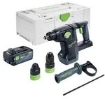 Festool KHC 18 EB-Basic Akku Kombihammer 18 V 2,6 J SDS-Plus Brushless + 1x...