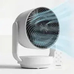 MEDION Tischventilator sehr leise P20 DF, 26 Dezibel, mit Fernbedienung, kraftvolle 7