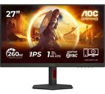AOC G4 27G4ZR, 68,6 cm (27"), 1920 x 1080 Pixel, Full HD, LED, 1 ms, Schwarz, Rot