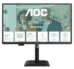 AOC Q27P4C, 68,6 cm (27"), 2560 x 1440 Pixel, Quad HD, 4 ms, Schwarz