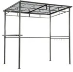osoltus Grillpavillon Gas Grill Unterstand Dach Grill-Ecke BBQ 1,5 x 2,2 m -...
