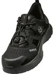 uvex 1 x-craft Sandale S1PL FO SC SR schwarz 43 - Schwarz - 43