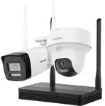 HiLook, betrieben von HIKVISION / WLAN-Set / Modell: IKS-2044BTH-PH/W / 4 Megapixel
