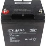 Wing BTX12-28LS 12V 28Ah high rate hochstromf&auml;hig Bleiakku AGM Blei Gel Akku