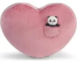 Nici Herzf&ouml;rmiger Liebespanda-pl&uuml;schtier 40x27 Cm Rosa Kinder Rosa One Size...