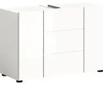 Xonox.home Waschtischunterschrank Vira BxHxT 82 x 56 cm x 34 cm Frontfarbe wei&szlig;