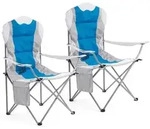 Mondeer Klappbarer Campingstuhl 2er Set mit Aufbewahrungstasche und...