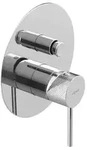 Sapho ULTRASAN Unterputz-Duscharmatur, 2 Weg, Chrom