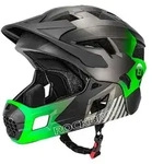Rockbros Kinderfahrradhelm 2 in 1 mit abnehmbarem Kinnschutz 12 L&uuml;ftungen S...