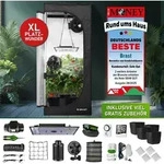 BRAST Growzelt GrowBox | Komplettset inkl. Sonderzubeh&ouml;r | 70x70x160cm 
