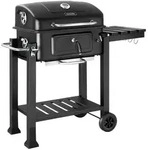 tectake&reg; Holzkohlegrill Florian 110 x 64 x 104 cm, untere Gitterablage - Schwarz
