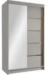 MIRJAN24 Schiebet&uuml;renschrank mit Spiegel Vigo III, Kleiderschrank mit...