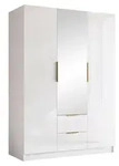 MIRJAN24 Kleiderschrank Calwi II 150, Schlafzimmer, mit Spiegel,...