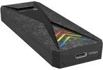 ICY BOX Geh&auml;use f&uuml;r NVMe M.2 SSD, RGB-Beleuchtung, Host USB 3.2 Gen 2 Type-C+