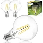 LUMILED 3x E27 LED Lampen G95 Vintage 8W Ersetzt 75W Gl&uuml;hlampe 880lm...