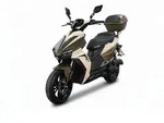 Motorroller Matador A7, 50ccm 45 km/h, Euro 5, coffee mit Top Case GT Union - Braun