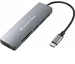 Conceptronic DONN11G 6-in-1 USB 3.2 Gen 1 Dockingstation, HDMI, 100W USB PD, USB 3.0,