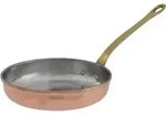 Kupfer Bratpfanne 22 cm Profi-Qualit&auml;t f&uuml;r schnelle & gleichm&auml;&szlig;ige