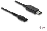 DeLOCK USB Ladekabel 4,3 V f&uuml;r Elektrorasierer kompatibel mit Philips OneBlade...