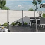 TeJe ECOSTECK-Glasf&uuml;llung Satiniert 20 x 280 x 1800 mm - Grau